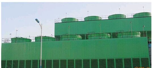 北京玻璃鋼冷卻塔的安裝現(xiàn)場