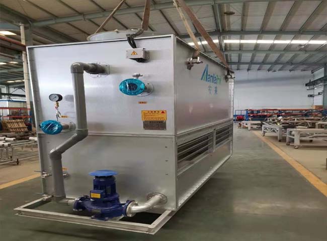 蒸發(fā)式冷凝器噴淋系統(tǒng)開啟